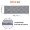 Stair Treads, Stairs Carpet Non Slip 9" x 28", Indoor Stair Runner for Wooden Steps, Anti Slip Carpet Soft Edging Stair Rugs Mats for Kids Elders and