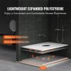 Shower Curb Kit, 48"x72" Shower Pan Kit with 6.3" Central Drain, Lightweight EPS Shower Installation Kits with 2 Waterproof Cloths, Shower Pan Slope