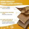 Tactical Dog Harness with Handle, Medium. Desert Camouflage 900D Nylon Tactical Dog Vest Harness. No Pull Breathable Dog Tactical Harness with Adjust