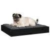 Dog Bed Black Solid pine wood Durable Dog Bed Rectangular