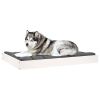 Dog Bed White Solid pine wood Medium Simple Dog Bed