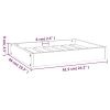 Dog Bed Honey brown Solid pine wood Small Durable Dog Bed