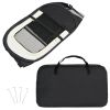 Dog Playpen Black and cream Polyester and steel Medium Foldable