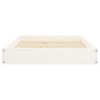Dog Bed White Solid pine wood 28.1 x 21.3 in Simple Dog Bed