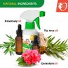 Natural Flea and Tick Home Spray for Dogs Cats Ferret Mosquito Bug Repellent Carpet Flea Killer Pet Pest Control House Flea Treatment Indoor Organic
