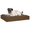 Dog Bed Honey brown Solid pine wood Small Durable Dog Bed