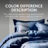Navy Duvet Cover King Size Microfiber Duvet Cover with Zipper Duvet Cover Set of 1 Down Comforter Cover with 2 Pillow Shams Luxury Comforter Cover Ki