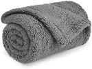 matPremium Fluffy Fleece Dog Blanket; Soft and Warm Pet sleeping mat