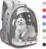 Cat Backpack Carrier Bubble Bag; Small Dog Backpack Carrier for Small Dogs; Space Capsule Pet Carrier Dog Hiking Backpack Airline Approved Travel Car