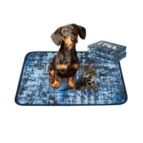 Qeils Washable Pee Pads for Dogs, 2 Pack Reusable Puppy Pads 36"x41" Super Absorbent Leakproof Dog Training Pads, Non-Slip Potty Pads for Floor, Crat (size: 18"*24"(Pack of 2))