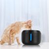 2.5L 84.54OZ Pet Water Fountain Smart Pet Drinking Fountain with LED Light 7 Pack Replaceable Filters Water Level Quiet Pump Dry-Run Protection Cat D