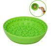 Pet Dog Slow Bowl Feeder Bowls with Suction Cup, Interactive for Boredom Anxiety Reduction, Distractor Toy, Preventing Choking Healthy Bone Design Bo